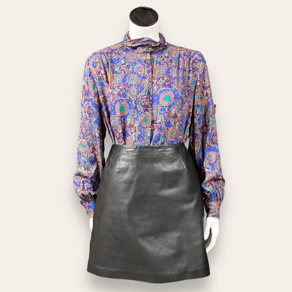 1980s professional purple Pendleton Button up size 10